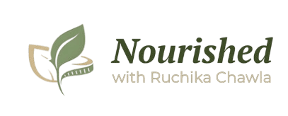 Nourished with Ruchika Chawla logo