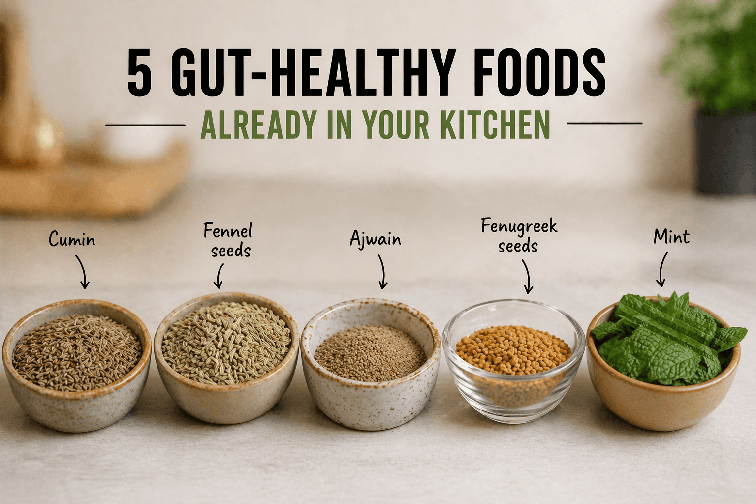 A Realistic Gut-Friendly Day of Eating for Indian Families